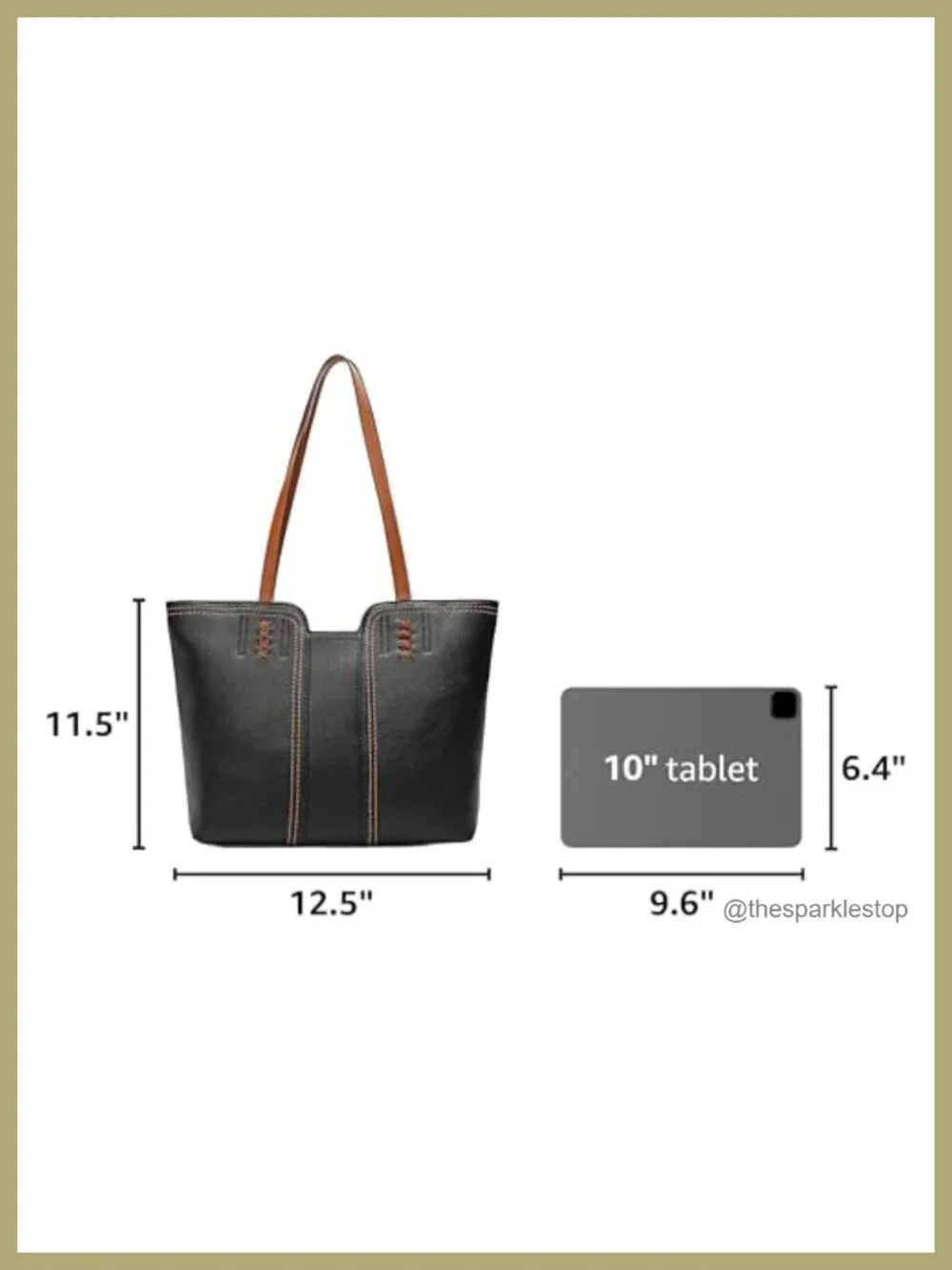 Vegan Leather Tote Bag Top Handle Satchel Purse with Braided Detailing